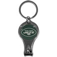New York Jets Nail Care/Bottle Opener Key Chain